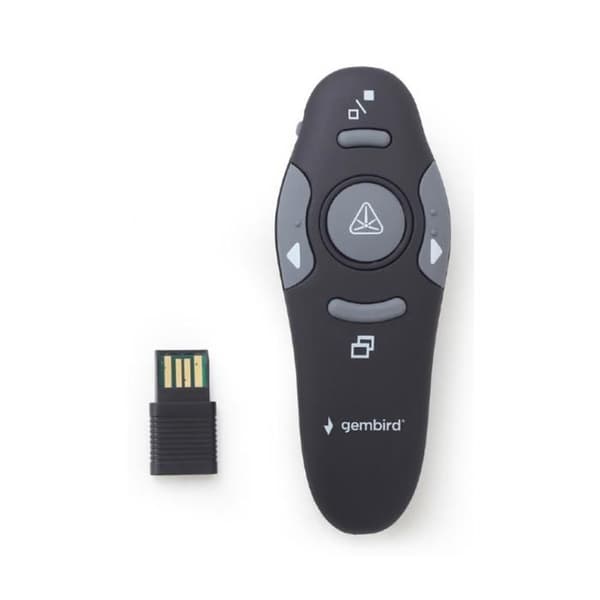 Trådløs præsentator - GEMBIRD - WP-L-11 - laserpointer - ny original - 2 års garanti