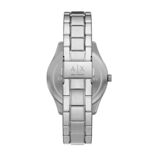 Armani Exchange Ur - Mænd - AX1873 - Sølv Rustfrit Stål - 42 mm - Sort - 5 bar