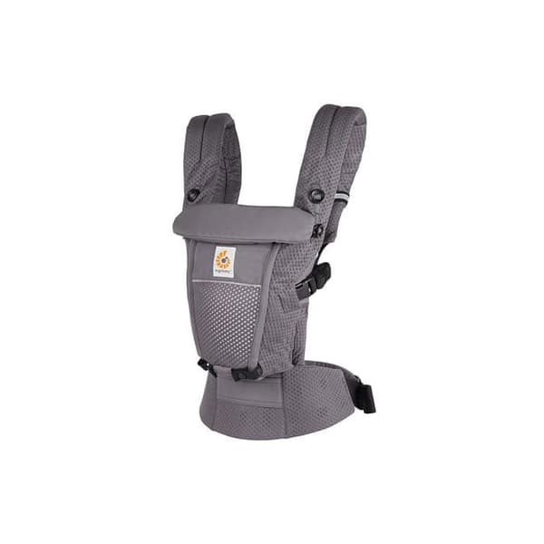 Ergonomisk Bæresele - Ergobaby - Adapt - 3 Positioner - Mesh SoftFlex - Grafitgrå