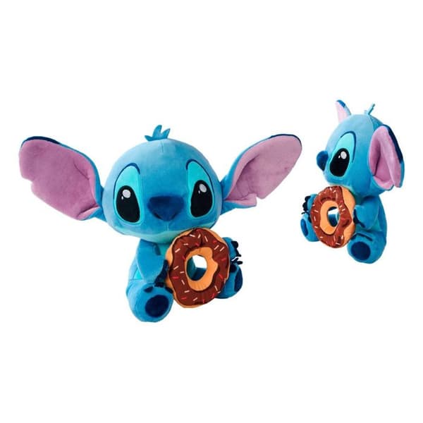 Simba - Lilo & Stitch - Stitch krammedyr med donut 25 cm