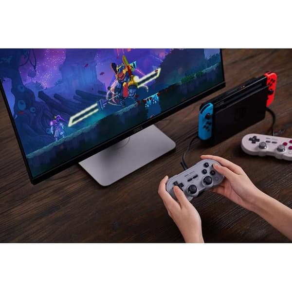 8Bitdo SN30 Pro USB Gamepad Grey Edition för Nintendo Switch