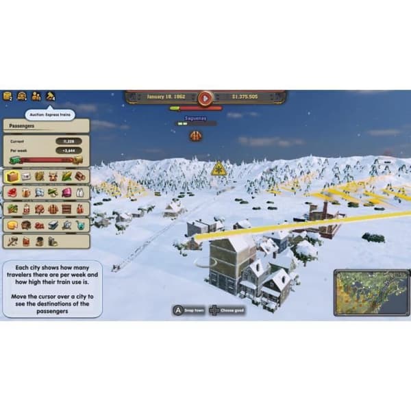 Jernbaneimperium Nintendo Switch Spil