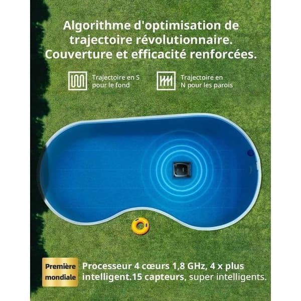 Robotpoolstädare Beatbot AquaSense