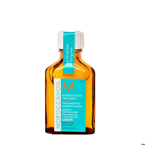 Hårolie - Moroccanoil - Behandling til lyst hår - 25ml - Glans - Blødhed