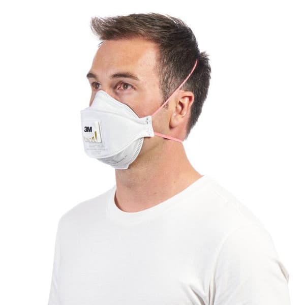 2 vikbara FFP3S dammmasker