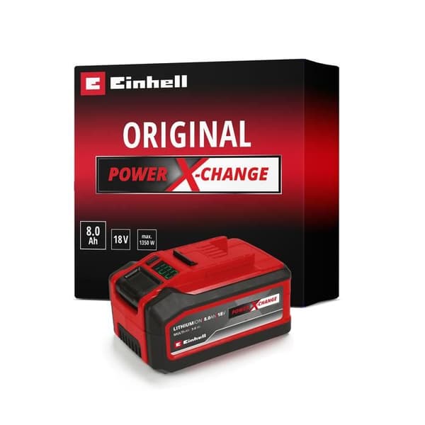 Einhell Batteri 8,0 Ah Multi-Ah PXC PLUS (18V, 5-8 Multi-Ah, til alle Einhell PXC apparater)