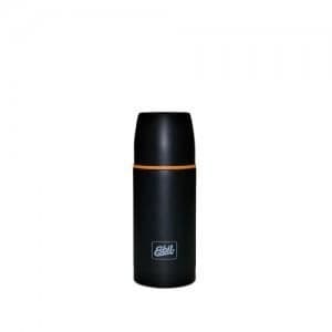 Isoleret flaske - Esbit - 500 ml - Sort - Ekstra kop - Camping