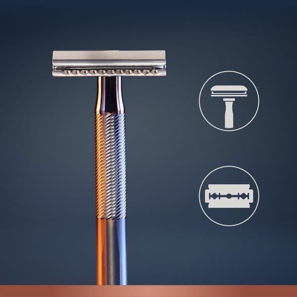 KING C. GILLETTE Dobbeltkant barberblad 5 stk.