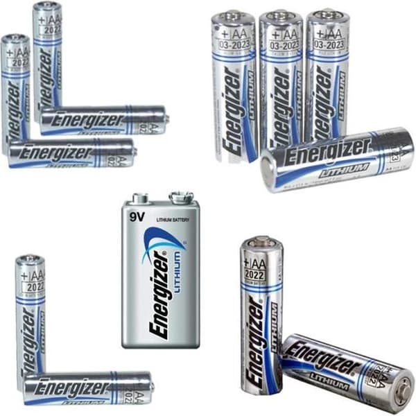 Lithium 9V blokbatteri - 1 stk.