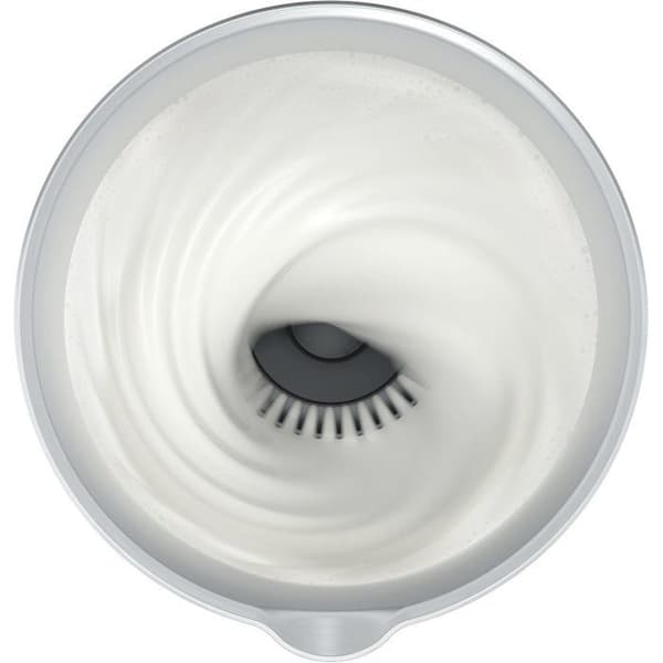 Mælkeskummer - JURA - Varm & Kold - 360 ml - Sort / Rustfrit stål