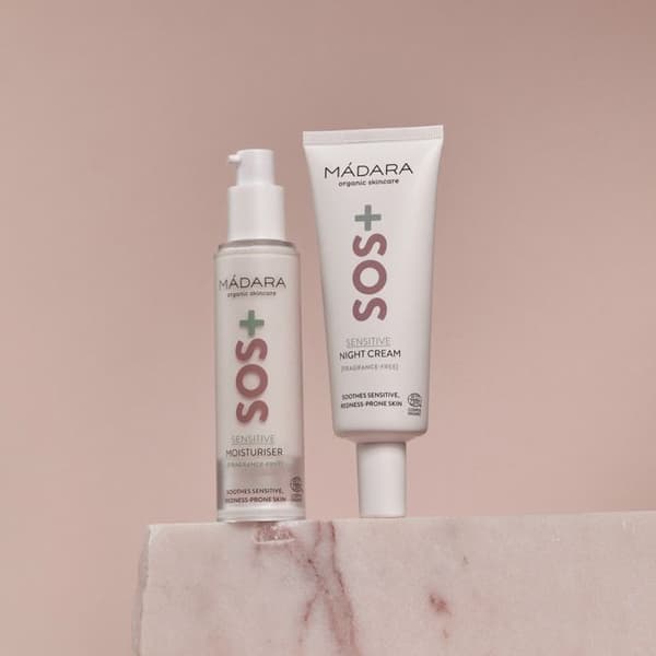Mádara SOS+ Sensitive Natcreme Bio 70 ml