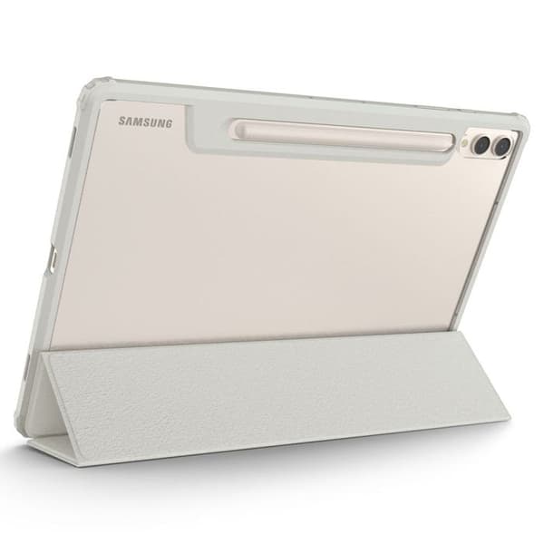 Tabletcover - SPIGEN - Galaxy Tab S9 Plus - Grå - Holdbare materialer - Optimal beskyttelse