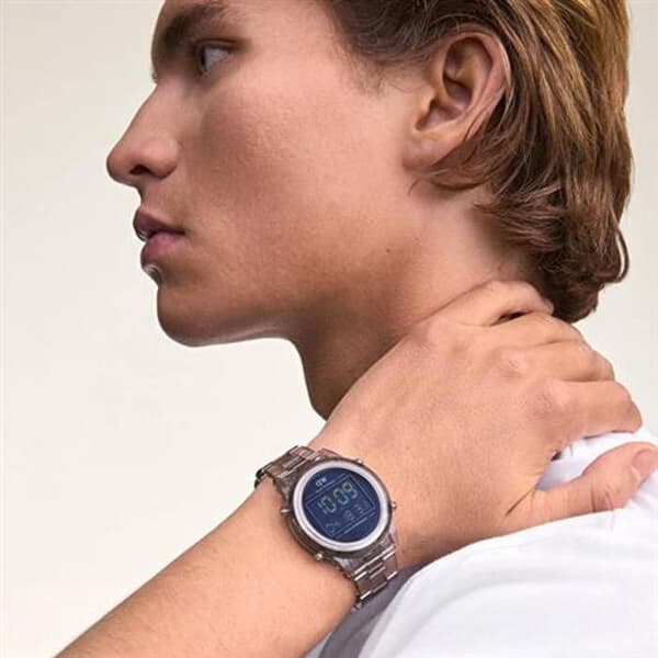 Klocka - DANIEL WELLINGTON - Retro Digital - Ljusgrå - Kvarn - Digital