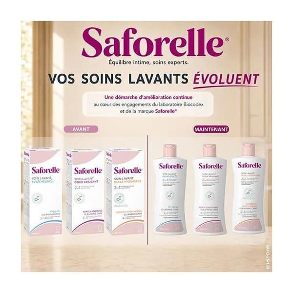 Saforelle mild tvål 1L