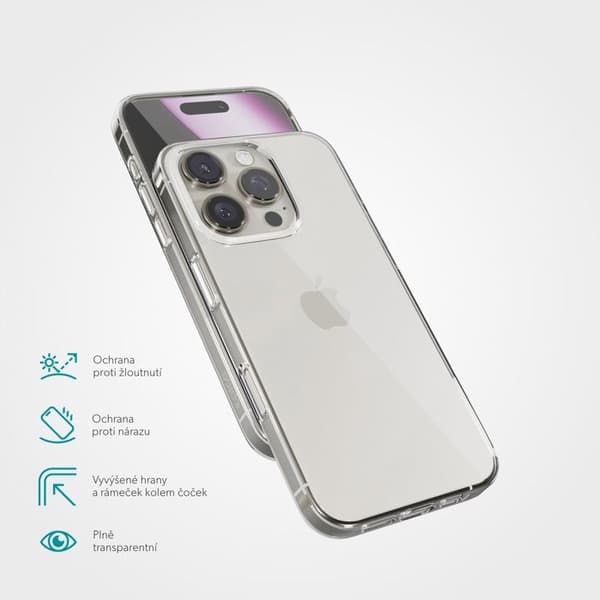 Epico Hero-skala för iPhone 16 Pro Max - Transparent