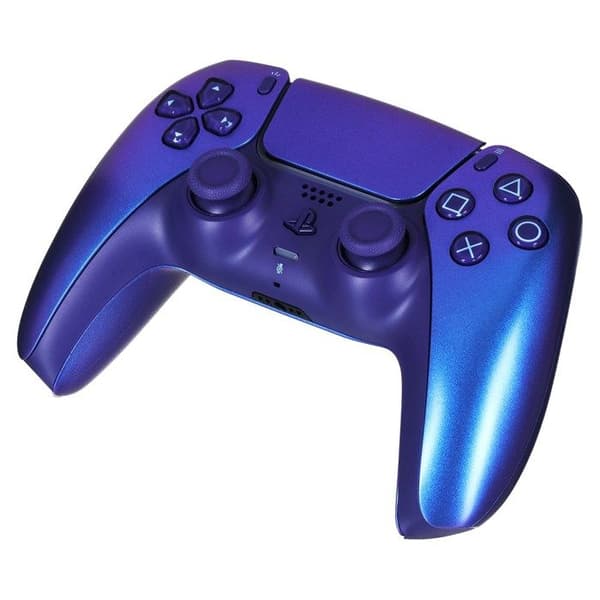 PS5 DualSense-controller - Sony - Chrome Indigo V2 - Trådløs - Taktile effekter - Adaptive triggere