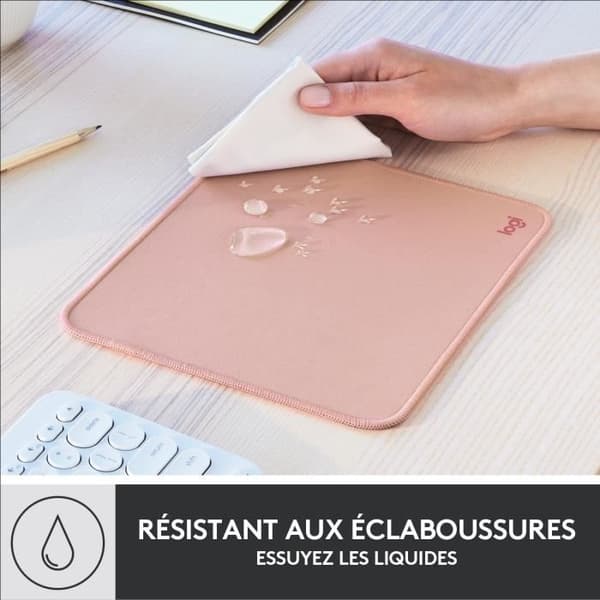 Musemåtte - Logitech - Studio Series - Easy Glide - Pink
