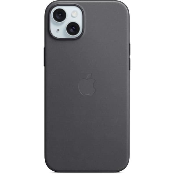 APPLE FineWoven Cover til iPhone 15 Plus med MagSafe - Sort