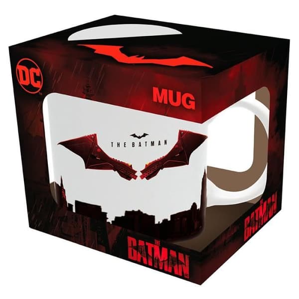 Mugg - DC COMICS - Batman - 320 ml - Keramik - Matt Vit - Samtida Design