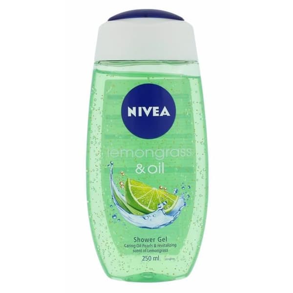 Nivea 250 ml citrongräsolja, duschgel
