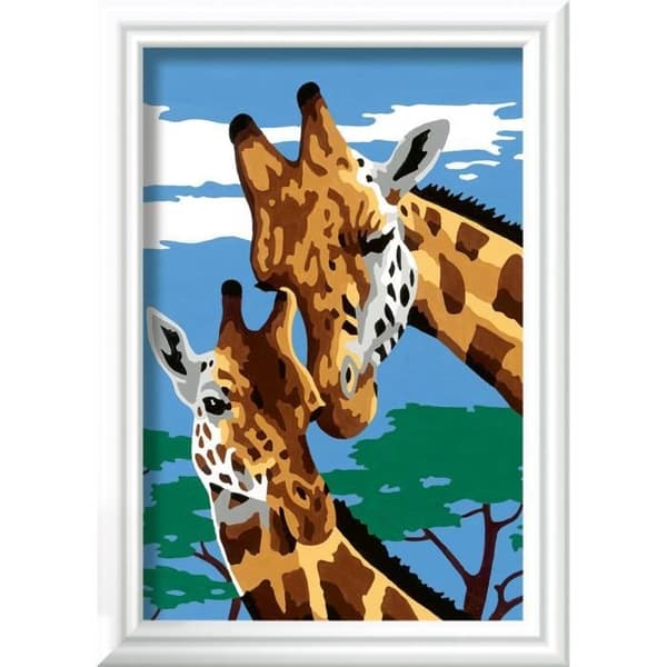 Pussel - RAVENSBURGER - Söta Giraffer - Beige