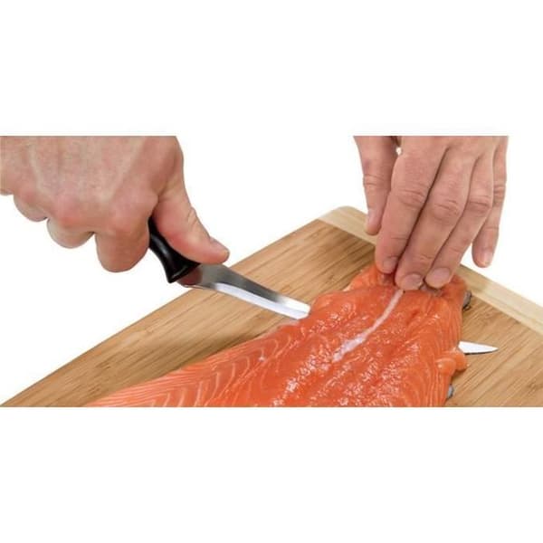Tescoma 862038, Filetkniv, 18 cm, Rustfrit stål, Rustfrit stål, Sort, Plastik