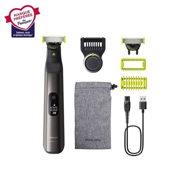 Philips One Blade Pro 360 Chrome trimmer för män