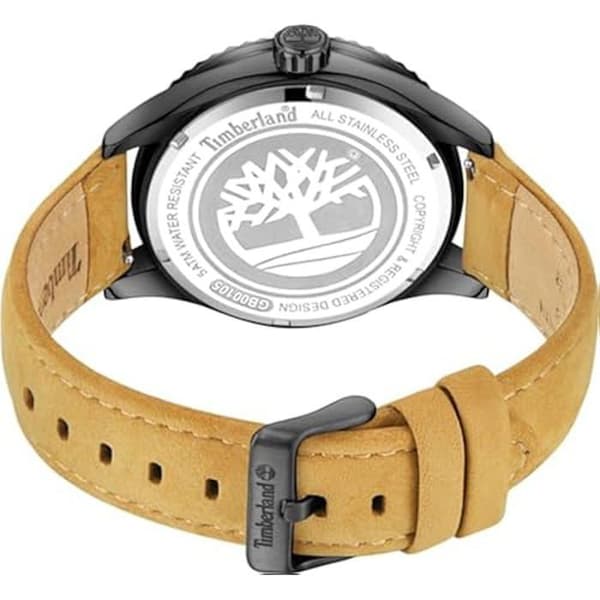 Ur - TIMBERLAND - TDWGB0010502 - Analog - Læder - Sort/Brun