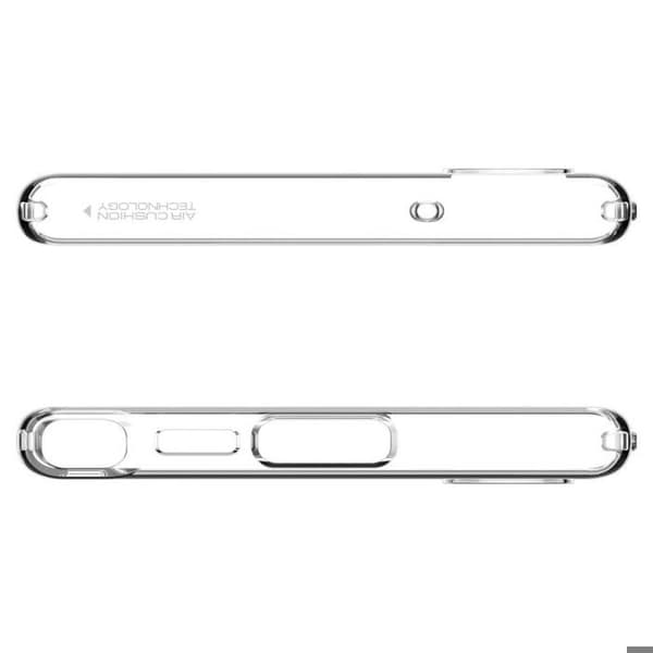 Fodral - Spigen - Liquid Crystal - Transparent - TPU - Fallskydd