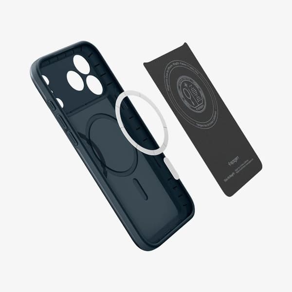Coque Thin Fit - SPIGEN - iPhone 17 Pro Max - Kompatibel med MagSafe - Stiv - Grå
