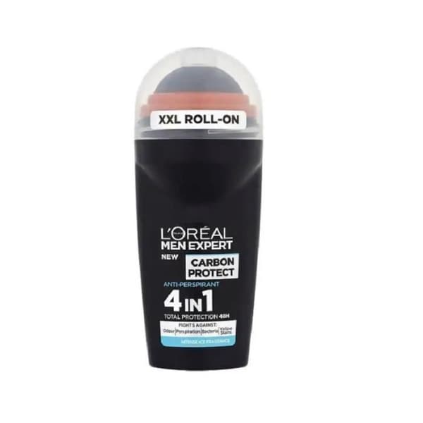 l'oreal deodorant carbon protect rulle på 50 ml