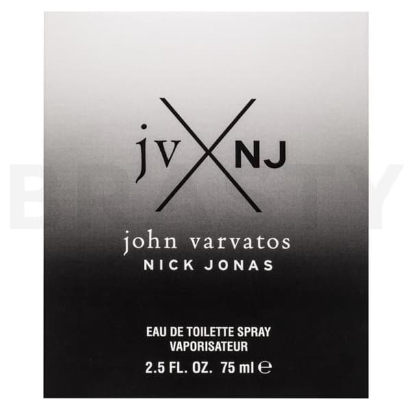 John Varvatos Nick Jonas Silver eau de toilette för män 75 ml