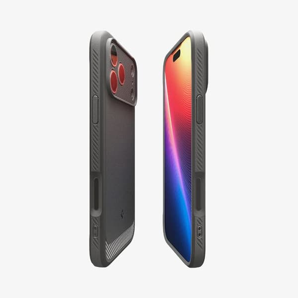 Coque Rugged Armor MagSafe Apple iPhone 17 Pro Max - Grå