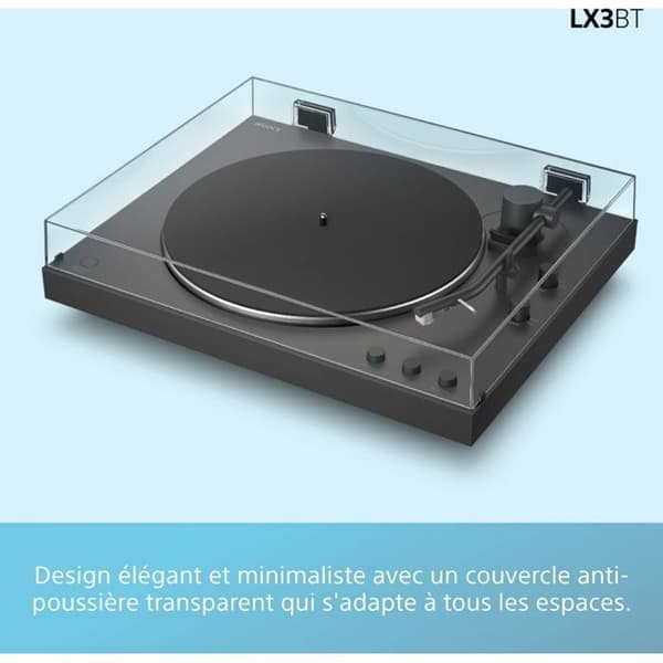 Sony PS-LX3BT Sort - Pladespiller