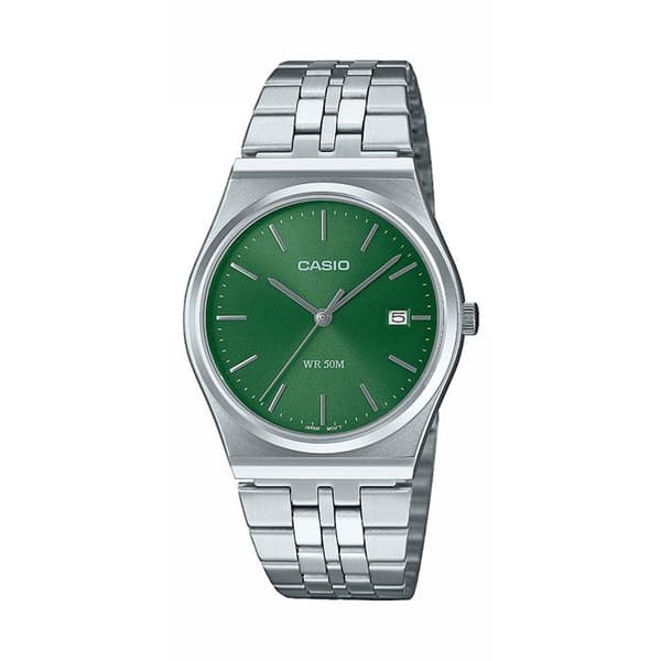 Ur - CASIO - MTP-B145D - Mand - Grøn - Kvarts - Analog