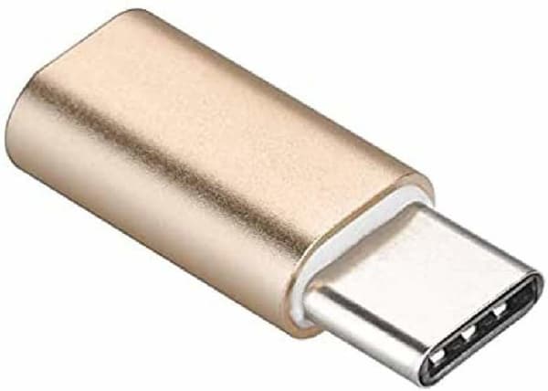 USB 3.1 Adapter - Premiumcord - kur31-08 - Han - Micro B Hun - Guld