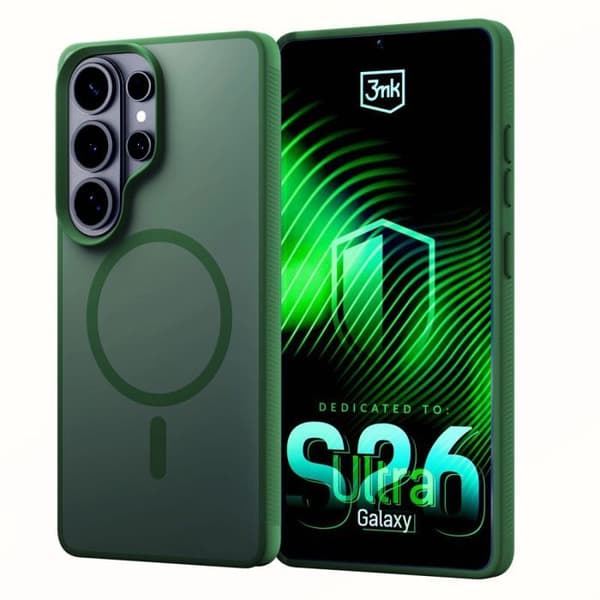 3MK Smoke MagCase Telefoncover Grøn