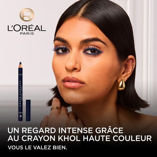 L'Oréal Paris Crayon Haute Couleur Blå Suede