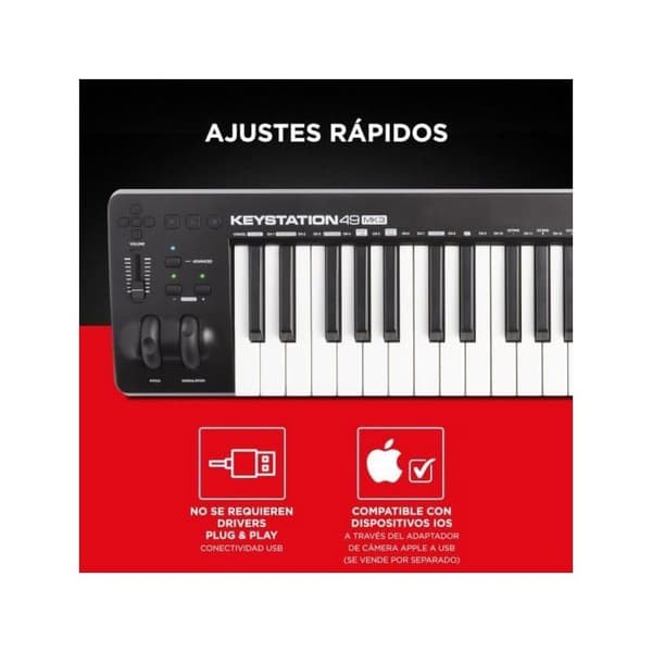 M AUDIO Keystation 49 MK3 Master Keyboard