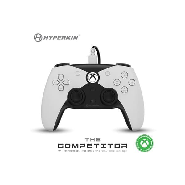 Kable controller - Hyperkin - The Competitor - USB - 15 knapper - Ergonomisk - Hovedtelefonstik - Vibration