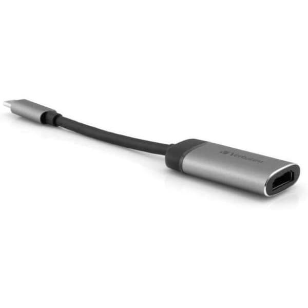 USB-C til HDMI-adapter - Verbatim - 4K - USB 3.1 - 10 cm - Sort