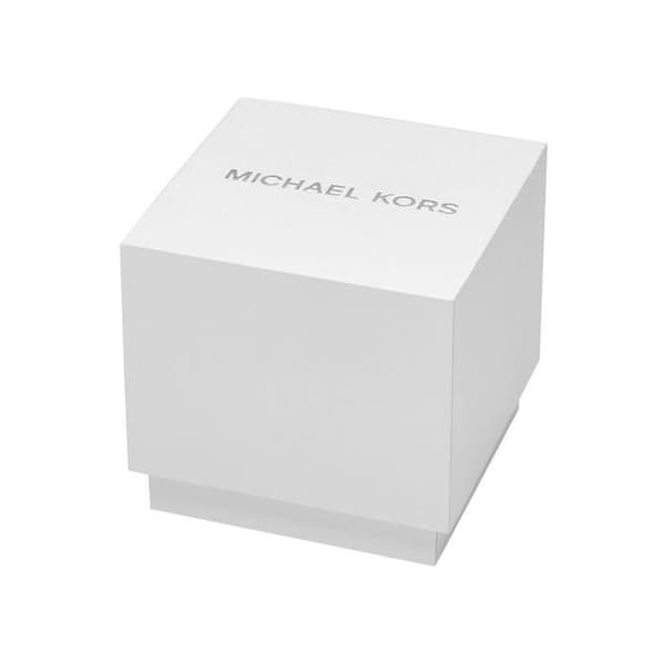 Dameur - MICHAEL KORS - PYPER - Bicolor Stål - Rund Kasse - Chic Stil