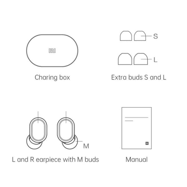 Mi True Wireless Earbuds Basic S (Sort)