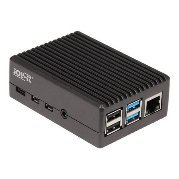 Joy-it rb-alucaseP4+08 Kabinet til enkeltkortcomputer Passer til (udviklingssæt): Raspberry Pi® med refr