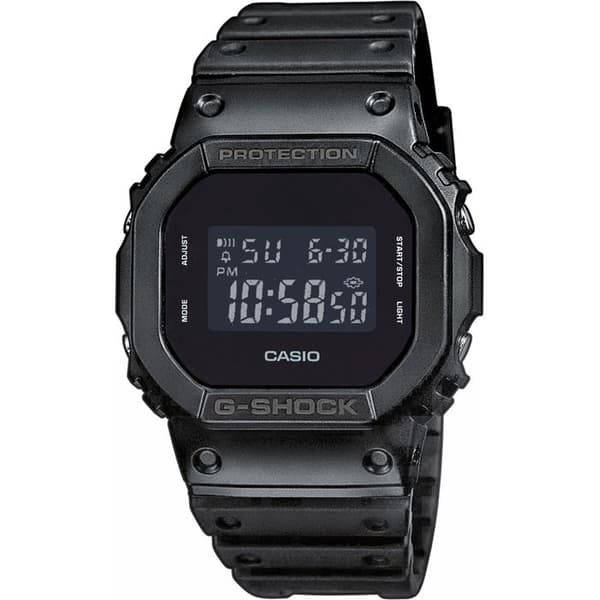 Casio Ur - Herre - DW-5600UBB-1ER - Sort - Plast - 20 bar