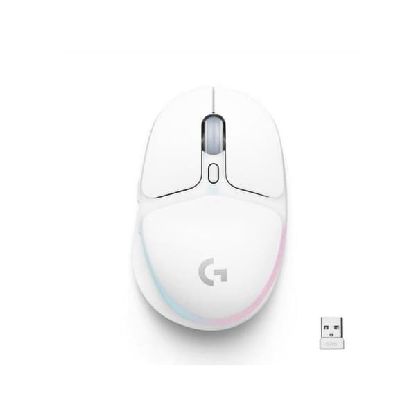 Mus - Logitech - G G705 - Bluetooth - 6 knappar - Små händer - Vit