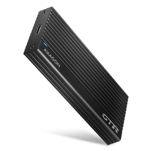 Extern hårddisk - AXAGON - EM2-GTR - SSD M.2 - USB-C 3.2 Gen 2 - Svart