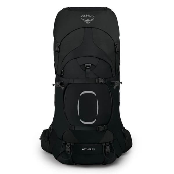 Osprey Sort rygsæk til kvinder og mænd - Aether 65 L / XL 123157