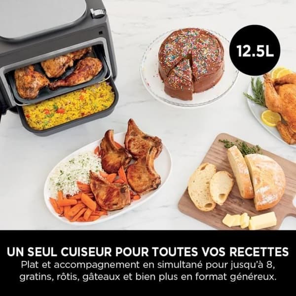 Multiko Cooker NINJA - Combi SFP700EU - Kapacitet 12,5L - 12 tilberedningsprogram - 1780W