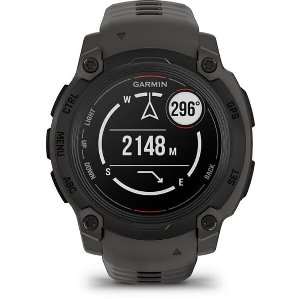 Sportklocka - GARMIN - Instinct E - 40 mm - Svart/Grå kol